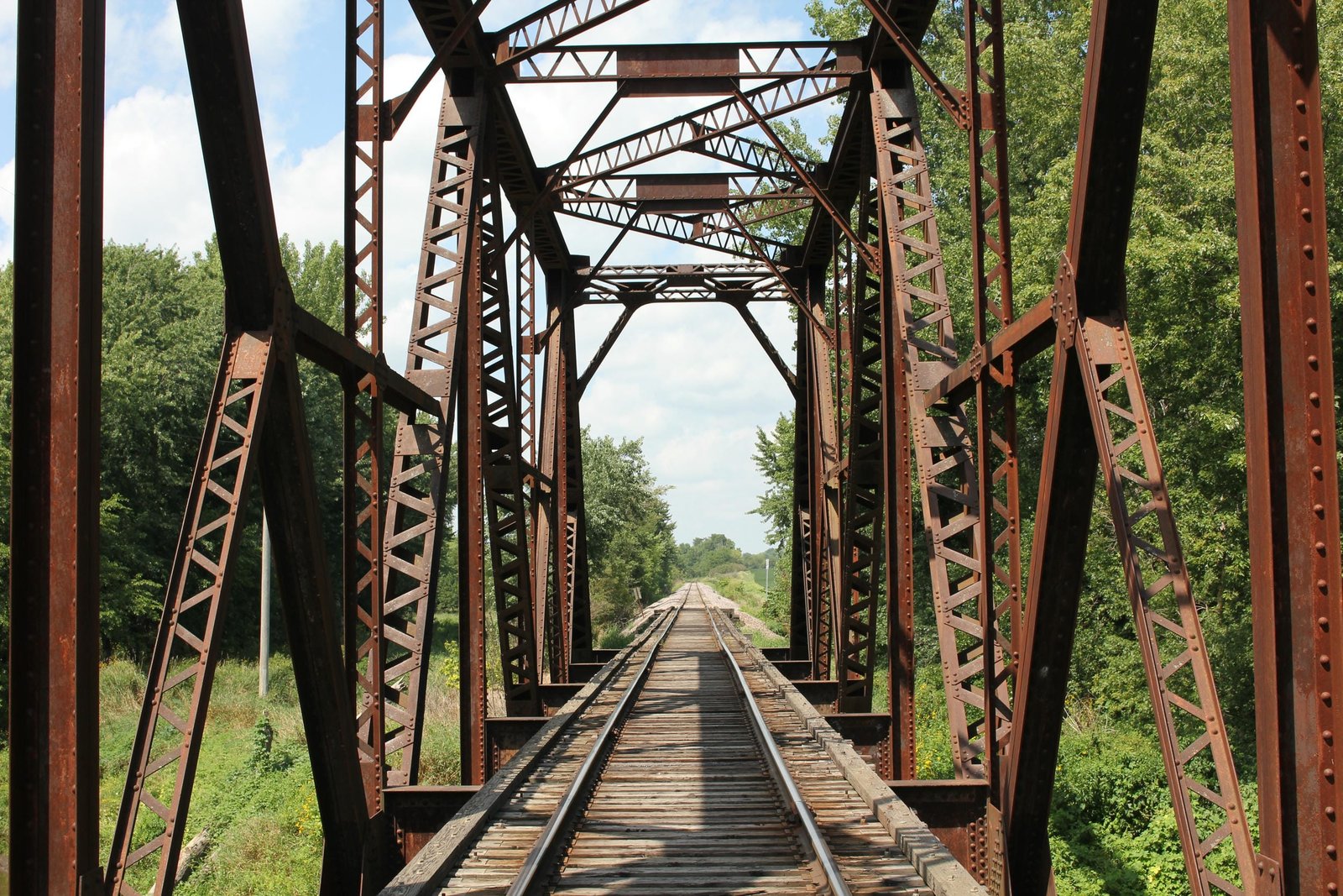Inside truss